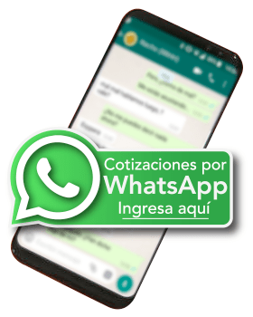 Contacto via whats app para cotizar productos