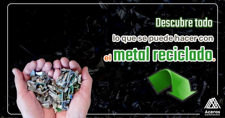 Metal reciclado Acero