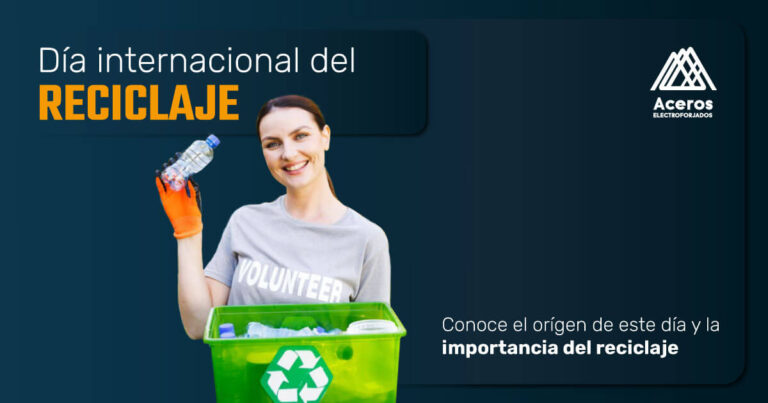 Mujer reciclando botella de plástico