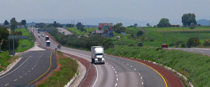 Construcción de los proyectos de carreteras en México