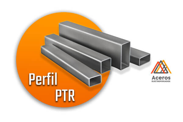 Piezas perfil PTR colocadas una junto a la otra