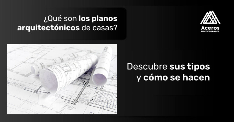 Tipos de planos arquitectónicos para casas