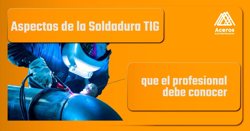 Trabajador con equipo de protección realizando soldadura TIG en estructura metálica de perfil circular